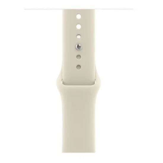 Apple Watch Series 12 GPS 42mm Light Gold Aluminium Case with Sand Sport Band - S/M